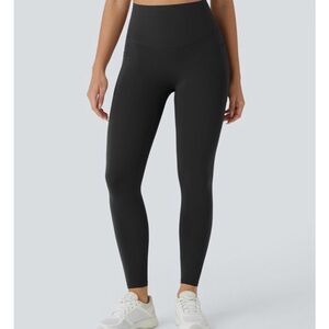 Halara High-Rise Ultrasculpt Tummy Control Leggings - Black, M, 7/8 length